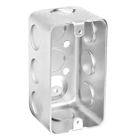 Southwire Electrical Box, 13.5 cu in, Handy Box Type, Stainless Steel, Rectangular Shape G19282-SS